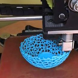 3D Printing a bowl