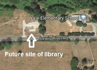 Future site of Yale library