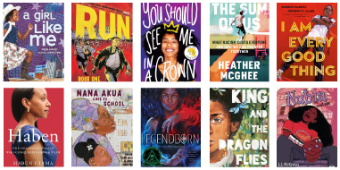 Book covers by black authors