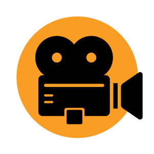 Camera icon for Teen 5-Minute Film Festival