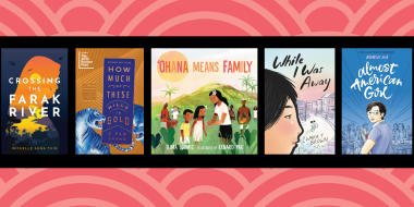 Book covers for Asian American and Pacific Islander Heritage Month