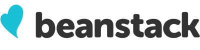 Beanstack with blue heart logo
