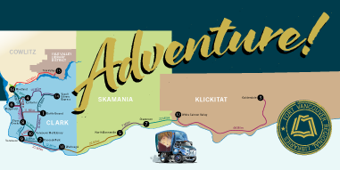 Map of library district Your Ticket to Adventure