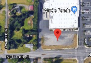 Google maps link to donated site in Brush Prairie next to WinCo Foods