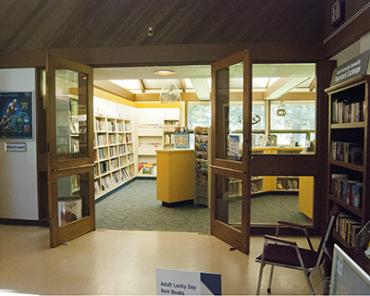 North Bonneville library inside City Hall