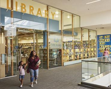 Photo of Vancouver Mall Library exterior 