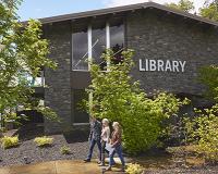 Photo of Stevenson Community Library building exterior 